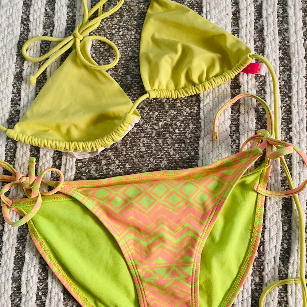 Neon bikini size small